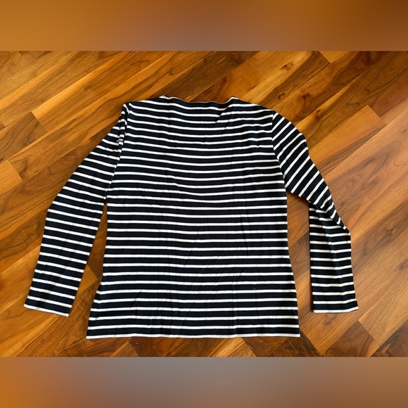Armor Lux Lesconil Long-sleeve Breton Striped Long Sleeve Tee, ECU - Picture 10 of 10